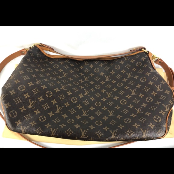 💎✨XXXL✨💎CROSSBODY LOUIS VUITTON HOBO delightful GM - Picture 14 of 15
